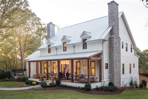 white stone house with metal roof|white metal roof interior ideas.